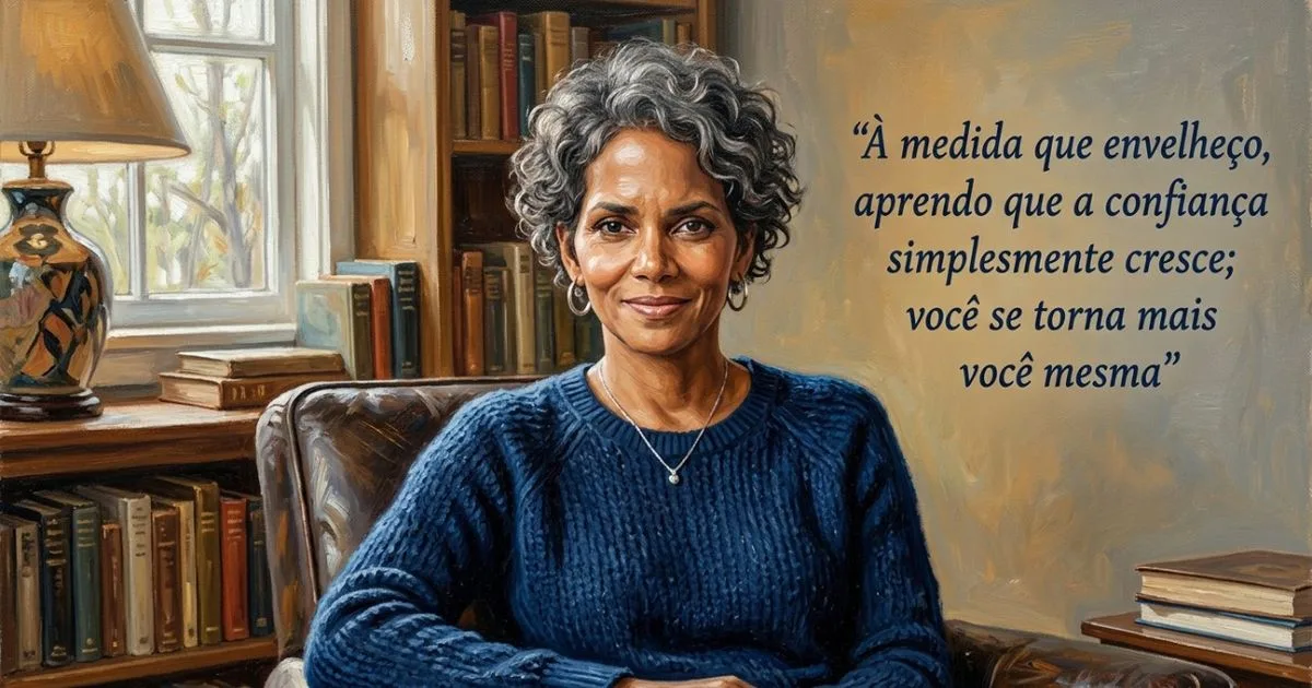 Halle Berry destaca confiança e autonomia ao completar sessenta anos