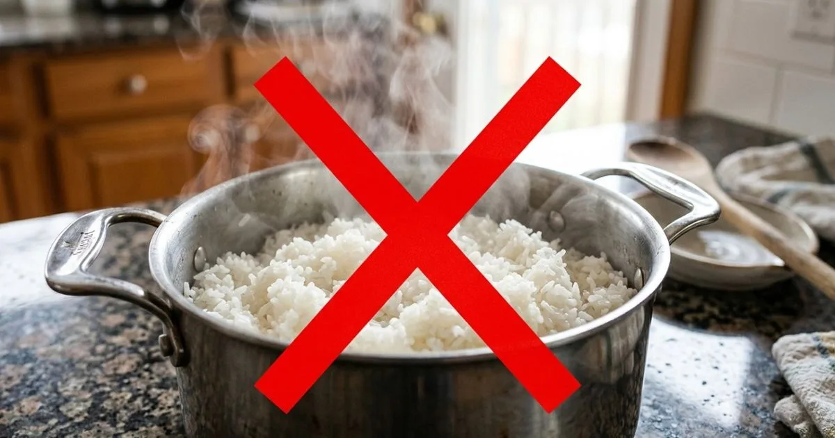 Arroz cozido deve ser dividido em recipientes rasos antes de ir à geladeira