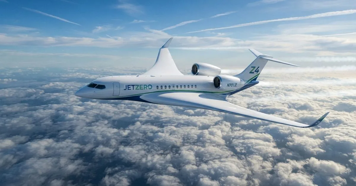 Aeronave Z4 aposta em asa integrada e telas digitais na cabine