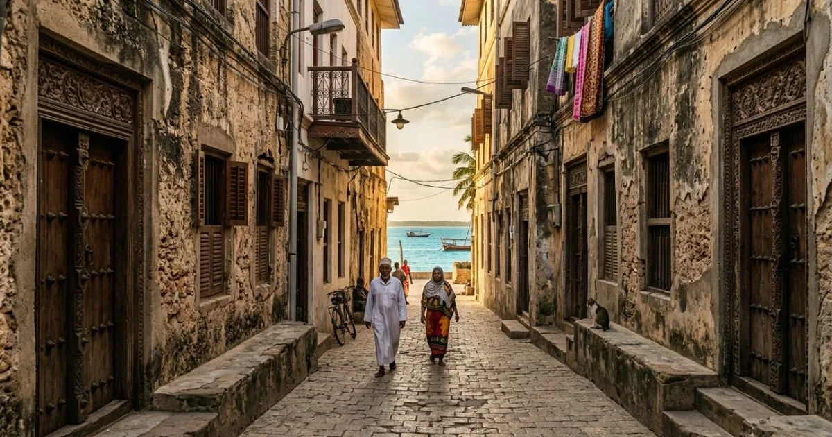 Stone Town reúne arquitetura suaíli e memórias do comércio no Índico
