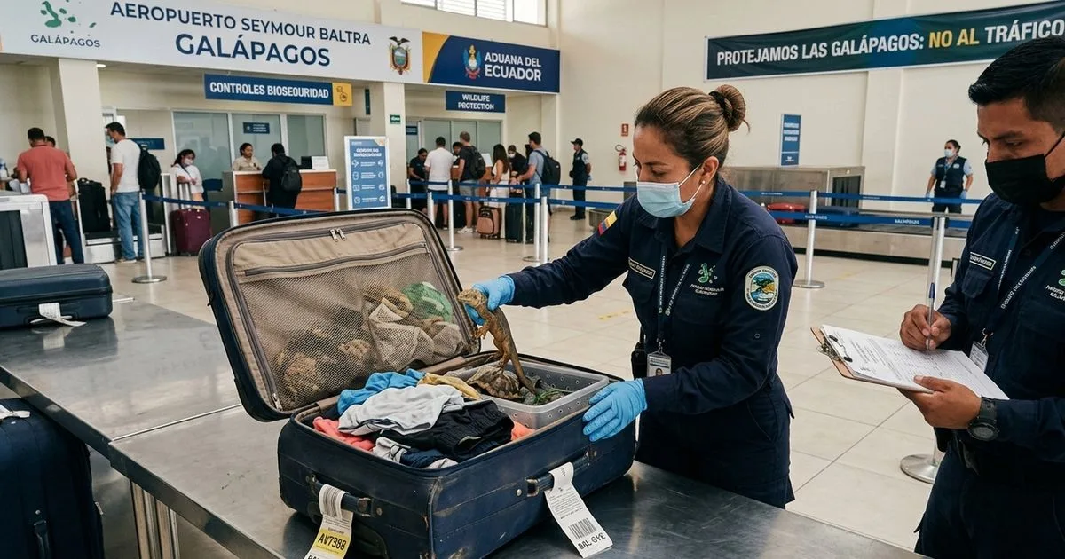 Parlamento do Equador investiga falhas no controle do tráfico de fauna em Galápagos