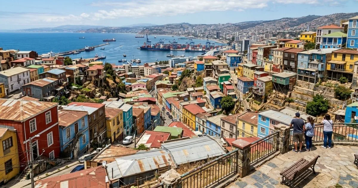 Valparaíso preserva morros históricos e a memória do comércio marítimo chileno