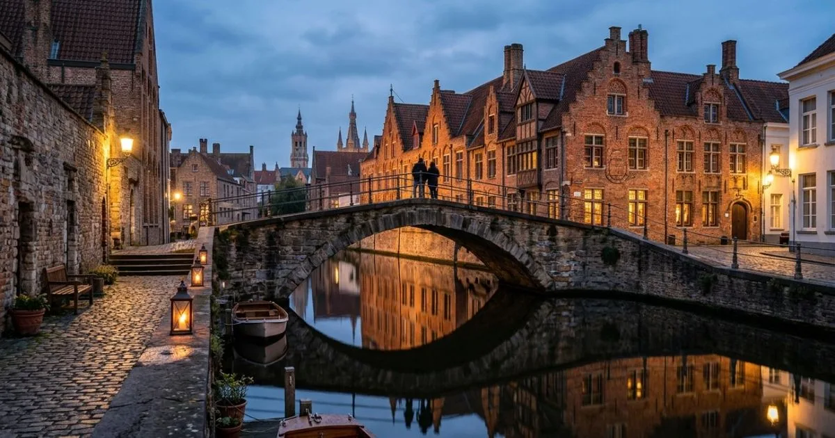 Bruges preserva canais, arquitetura gótica e legado dos pintores flamengos
