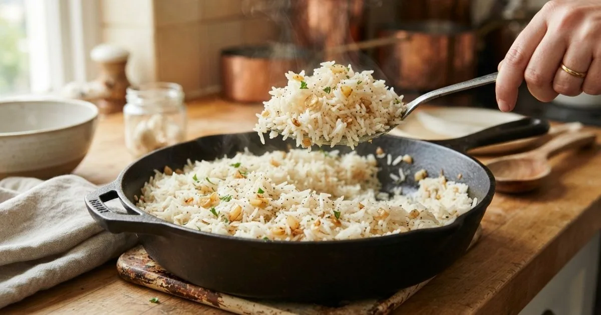 Como preparar arroz soltinho sem lavar o grão várias vezes