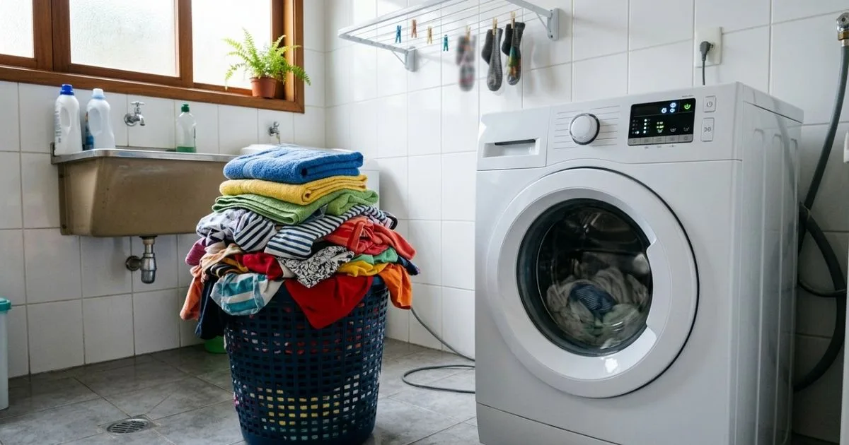 Água fria e cargas completas reduzem o consumo na máquina de lavar