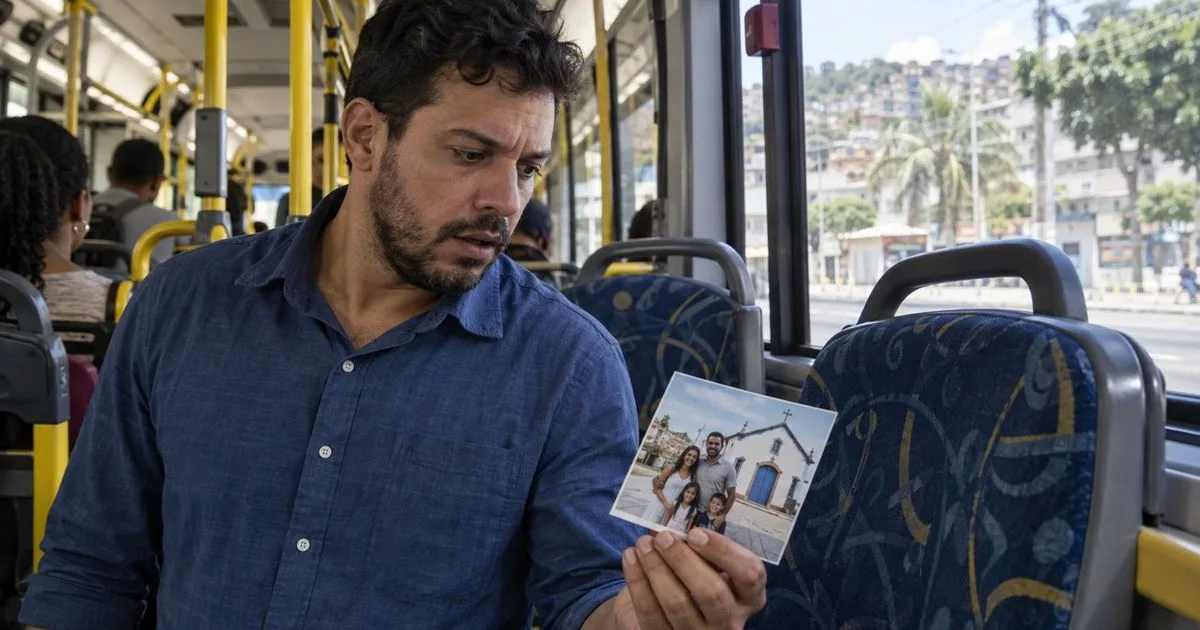 Fotografia esquecida em ônibus leva cobrador até família seis anos depois