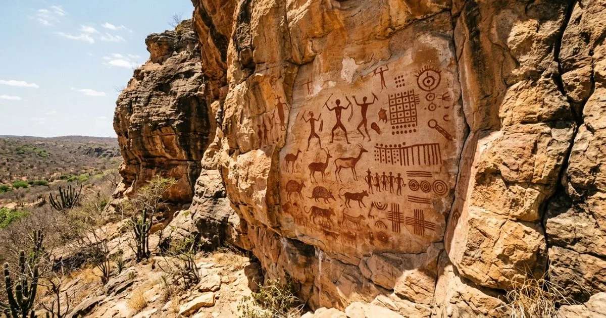 Boqueirão da Pedra Furada reúne arte rupestre e vestígios humanos no Piauí
