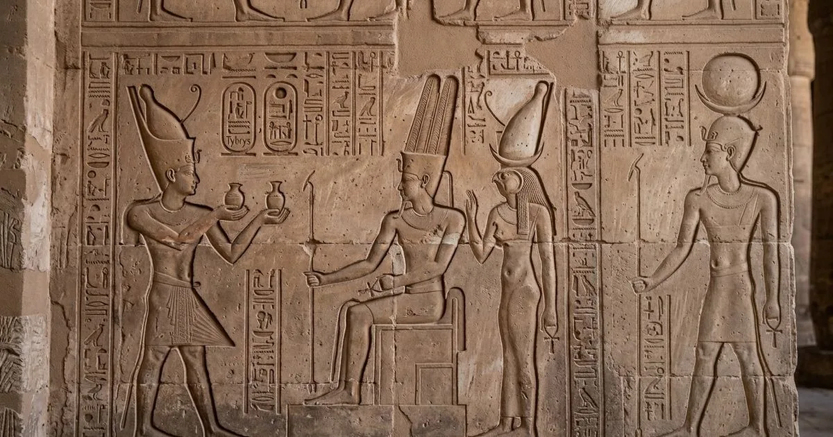 Imagem de Tibério em Karnak traduz poder romano para a tradição egípcia
