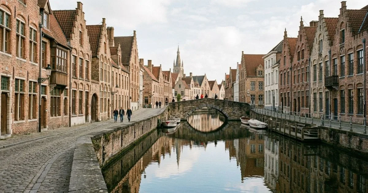 Bruges preserva canais e arquitetura que marcaram o comércio medieval europeu