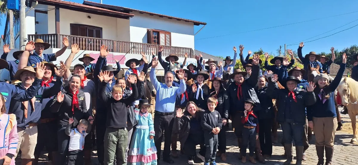 Chama crioula fica em Monte Alverne até 20 de setembro