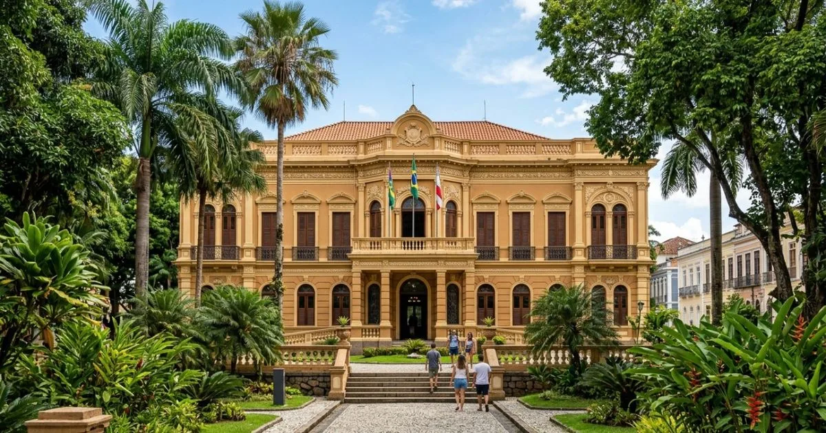 Manaus preserva marcas do ciclo da borracha no centro histórico