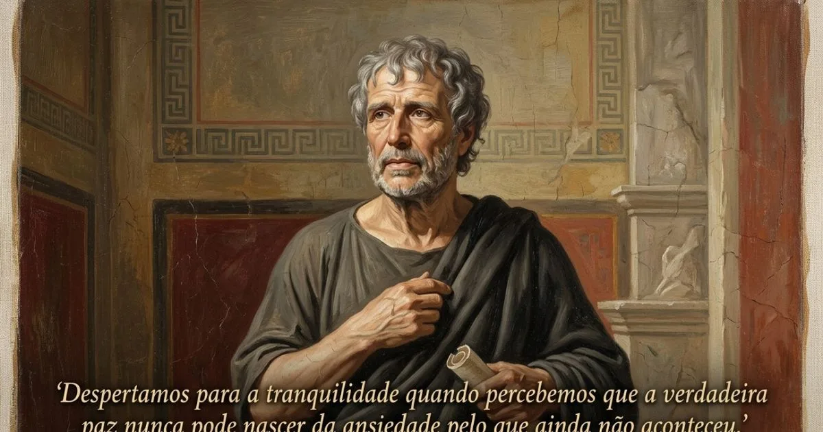 Estoicismo propõe distinguir fatos de medos sobre o futuro