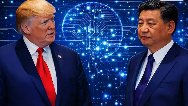 Disputa por chips, energia e modelos de IA marca encontro entre Trump e Xi