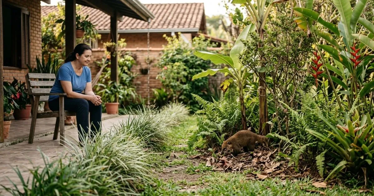 Como agir ao encontrar cobra, escorpião, morcego, gambá ou ouriço no quintal