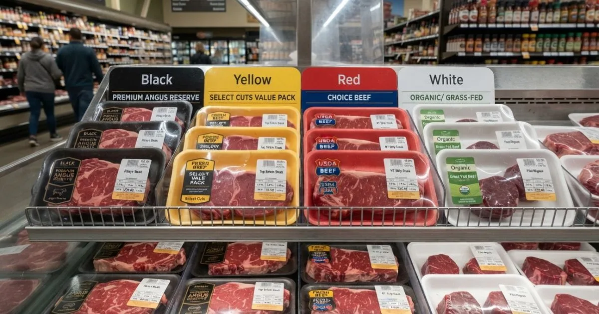 Cor das bandejas de carne não indica frescor ou qualidade