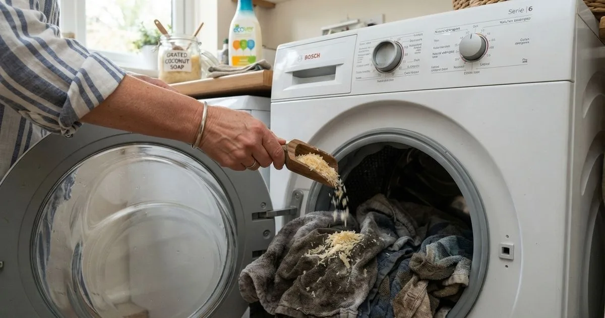 Sabão de coco na máquina: quando usar e como evitar resíduos