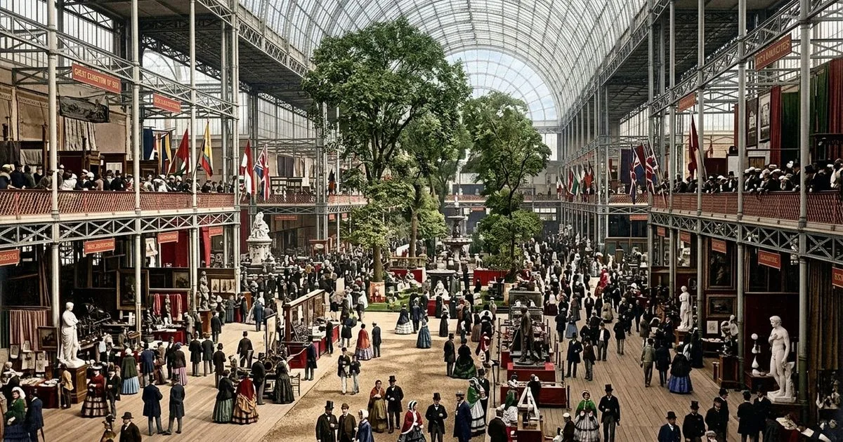 Palácio de Cristal reuniu indústria e milhões de visitantes em Londres