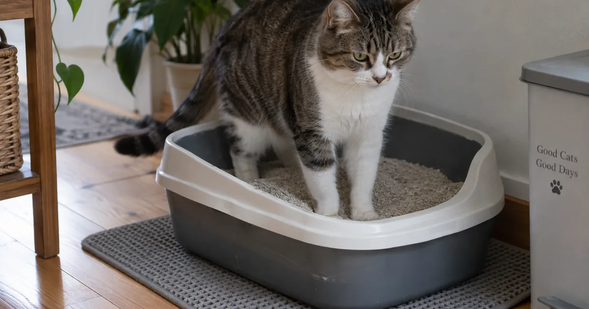 Mudanças na caixa de areia podem fazer o gato evitar o banheiro