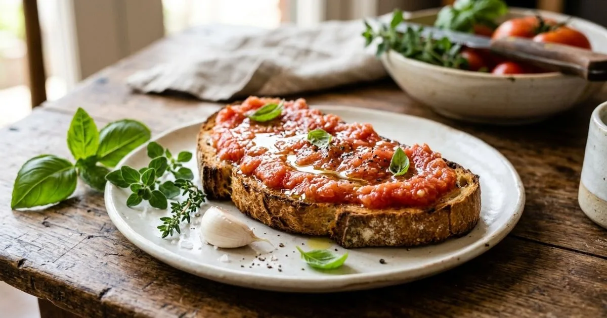 Pan con tomate: como preparar o café da manhã espanhol com tomate ralado