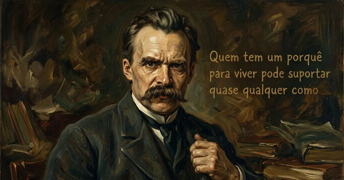 Nietzsche associa propósito à força para enfrentar adversidades