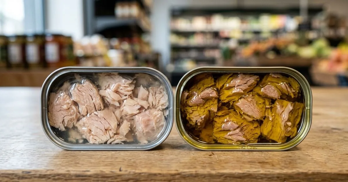 Espécie do atum importa mais que a escolha entre óleo e água