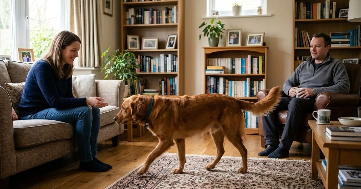 Como os cães decidem em quem confiar durante uma visita
