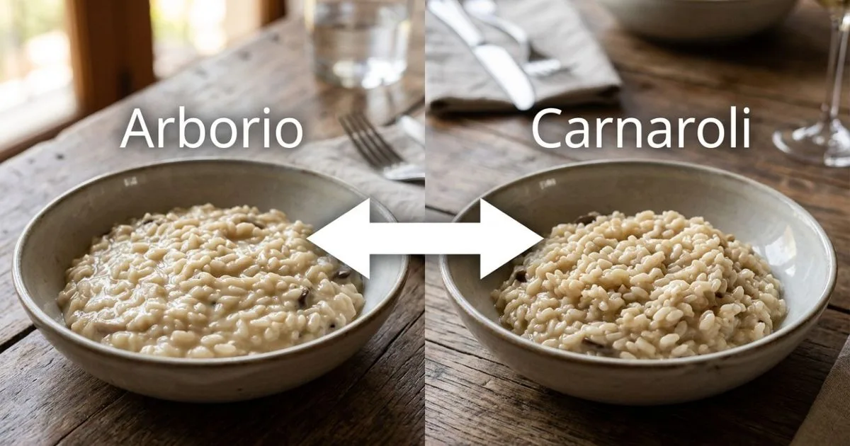 Arbório ou carnaroli: qual arroz escolher para fazer risoto