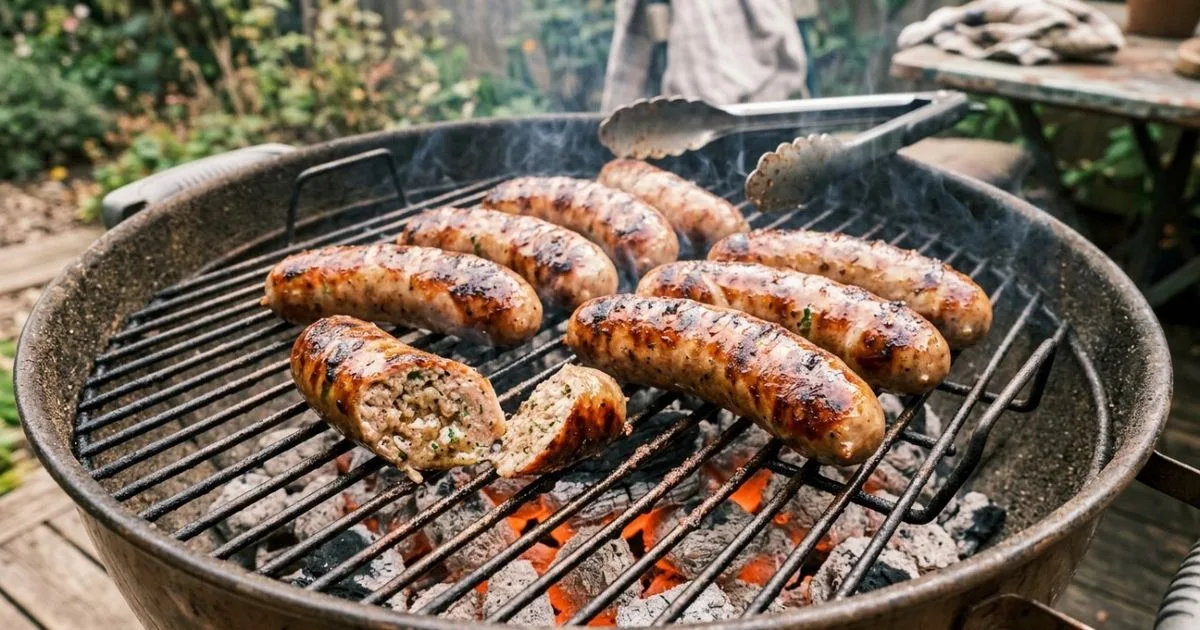 Como grelhar linguiça sem perder a suculência