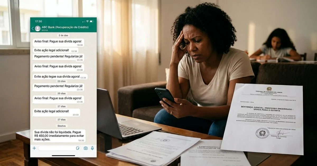Justiça condena banco por cobranças no WhatsApp após quitação de empréstimo
