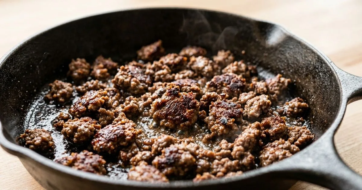 Como usar bicarbonato para reduzir a perda de líquido da carne moída